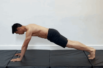 Tricep Extension pushup
