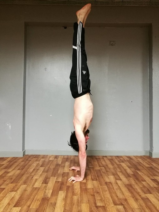 handstand male