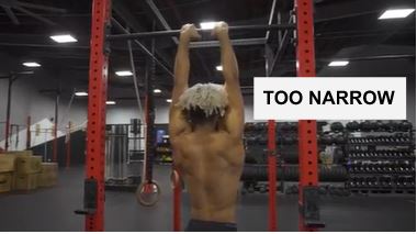 too narrow pullup mistakes