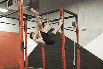 Pike Straddle Front Lever