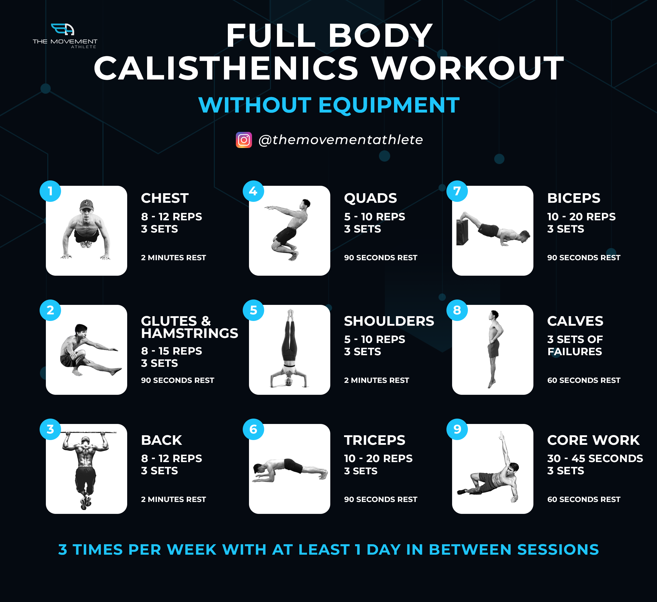 Full Body Calisthenics Workout Without Equipment without Promo