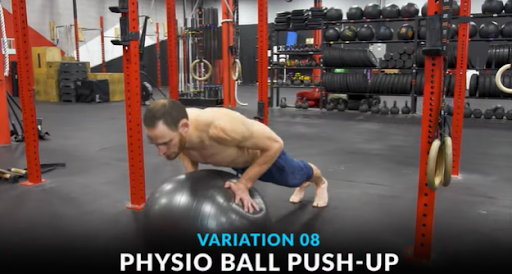 Physio Ball Push-Up 
