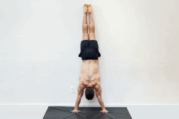 Wall Handstand Pushup