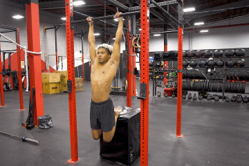 Leg assisted Pull-up