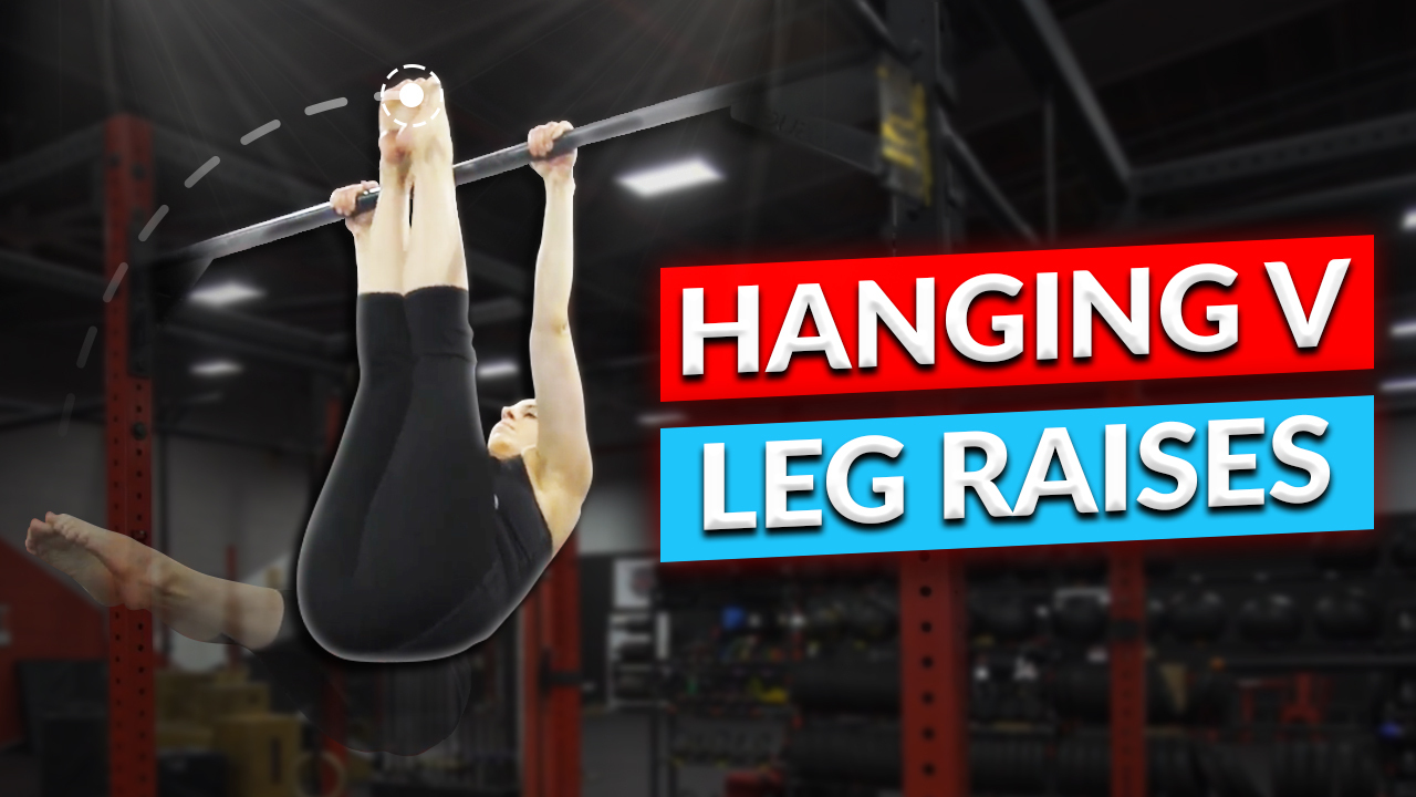 Hanging V Leg Raises