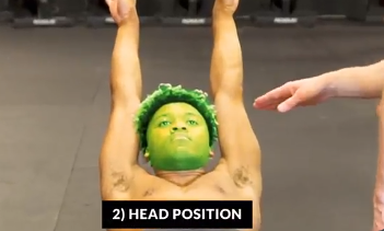 Hollow hold head position