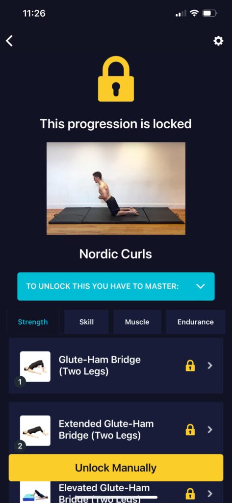 nordic curls advanced calisthenics leg exercises