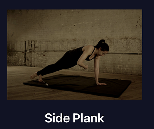 Plank variation