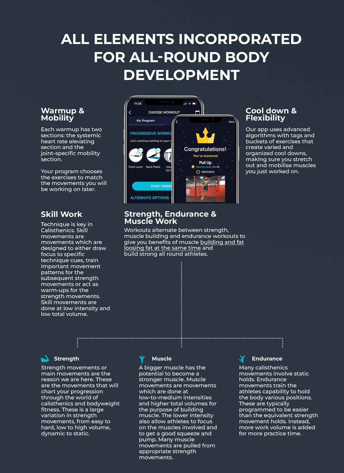 All Elements Incorporated For All-Round Body Development