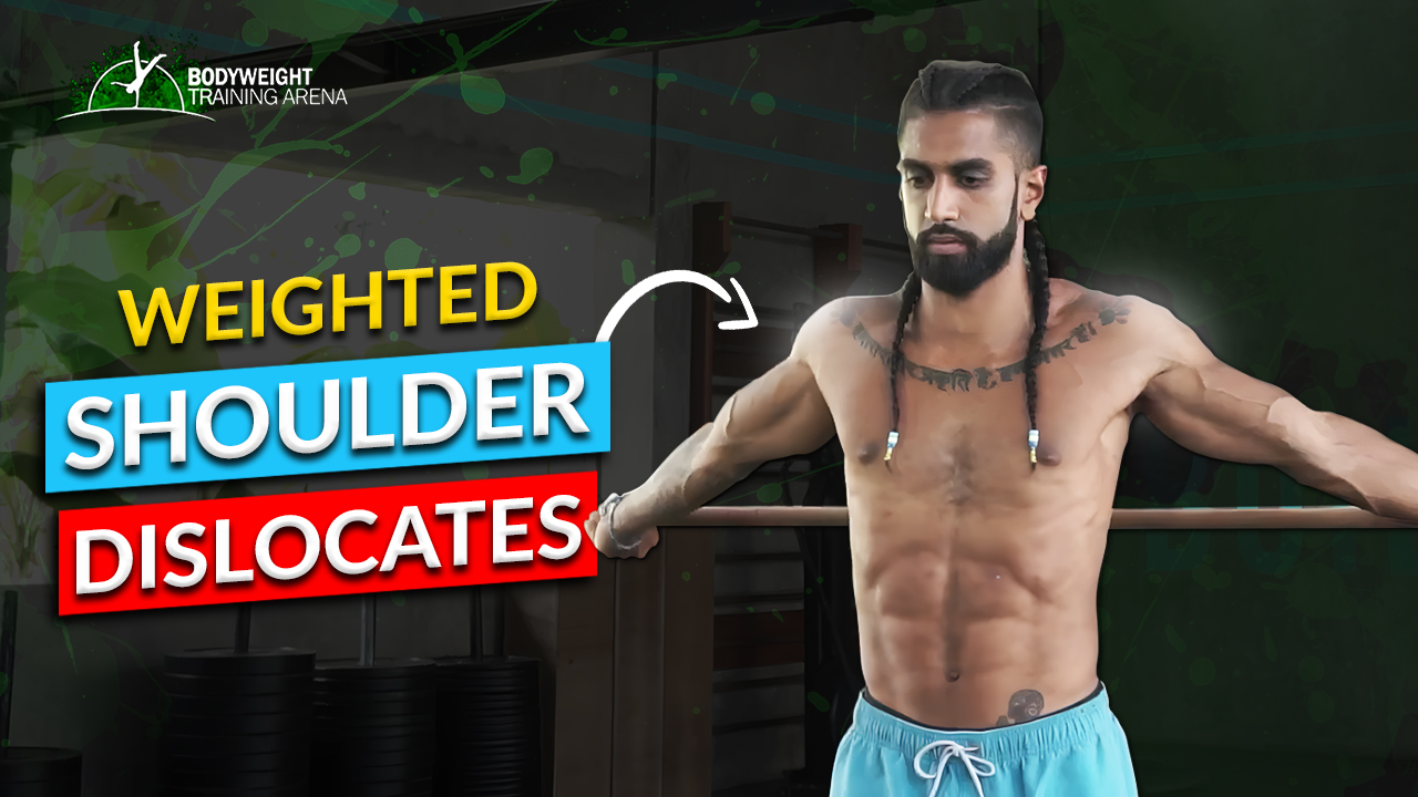 Supercharge Your Shoulder Mobility and Strength with Weighted Shoulder Dislocate
